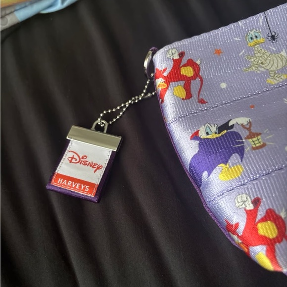 Harveys Purple Halloween Themed Clutch